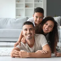 family in pest free home