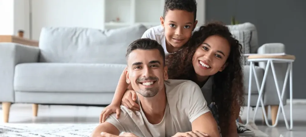 family in pest free home